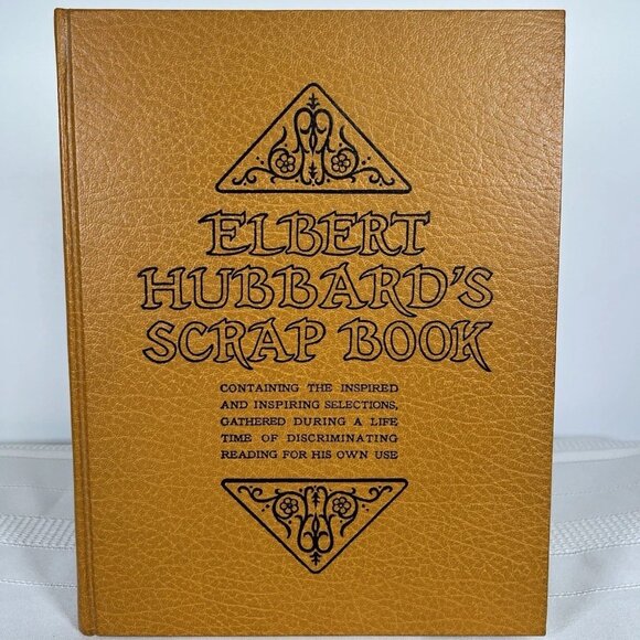 Elbert Hubbard's Scrap Book 1923 C1980s Aeonian Press 300 Copies Limited Rare - Picture 1 of 11